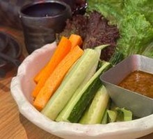 Beef and Vegetable Platter