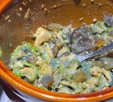 Spicy Chili and Century Egg Mix