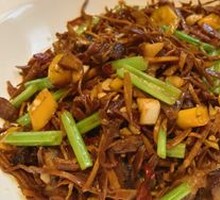 Homestyle腊味 Stir-fried Mountain Bamboo Shoots