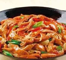 Spicy Pork Intestines Stir-fry