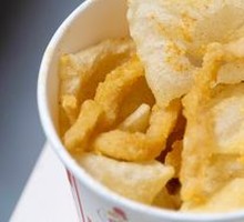 Chicken Strip Rice Cake