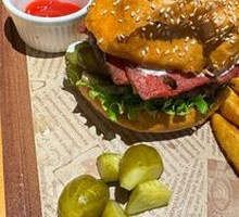 Mexican Spicy Wagyu Burger