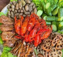 Spicy Crawfish Appetizer Platter