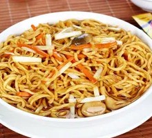 Stir-Fried Noodles with Meat