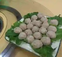 Quail meatballs