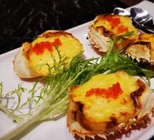 Cheese-Baked Snow Crab Clusters