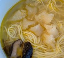 Chef's Abalone Chicken Noodle Soup