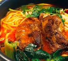 Tomato Soup with Beef Short Ribs Noodles