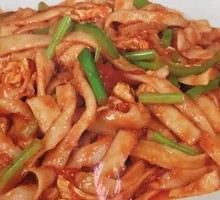Egg Fried Knife-Cut Noodles