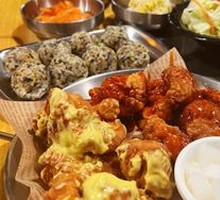 Honey Mustard Fried Chicken Half Portion