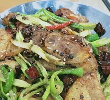 Spicy Potatoes in Dry Pot