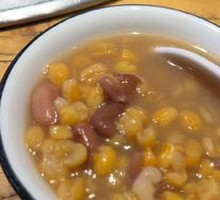Corn grits porridge