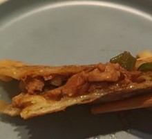 Saucy Meat Layered Flatbread
