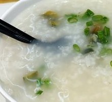 Century Egg and Pork Porridge