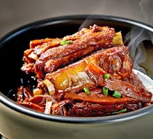 Braised Pork Chop with Dried Bamboo Shoots