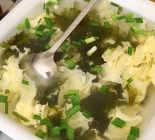 Seaweed and Egg Soup
