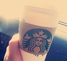 Hot Hazelnut Flavored Latte