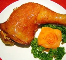 Honey-glazed Drumstick