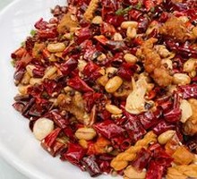 Spicy Chicken with Sesame Twists