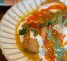 Chickpea Curry Puffs