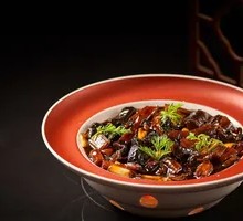 Braised Sea Cucumber with Green Onion