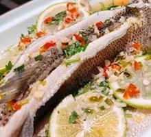 Steamed Sea Bass with Lime