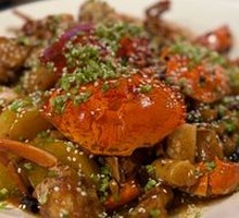 Bold Finger-Licking Crab煲