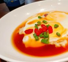 Minced Meat Steamed Egg