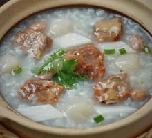 Bamboo Shoot and Scallop Bone Rice Porridge