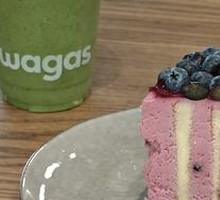 Blueberry Cheese-filled Cake