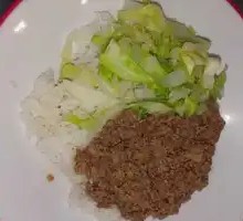 Beef Sauce Rice Bowl
