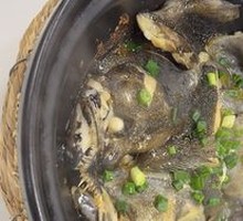 Baked Butterfly Fish Head