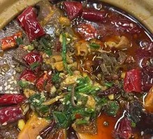 Spicy Sliced Blood Curd with Oil Pouring