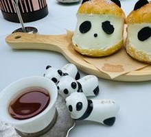 Cream Panda Bread