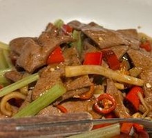 18-Second Stir-Fried Pig Liver