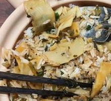 Cured Meat and Bamboo Shoot Rice