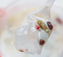 Coconut Almond Ice Jelly