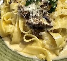 Porcini Cream Pasta