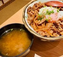 Hot Spring Egg Beef Rice