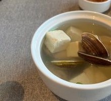 Clam Soup with Tofu