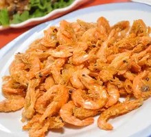 Crispy Fried Small River Shrimp