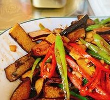 Fried Tofu with Preserved Pork