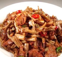 Stir-fried Meat with Green Beans