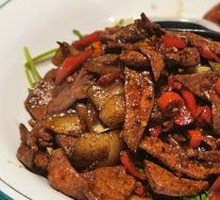 Stir-fried Pork Liver with Ginger