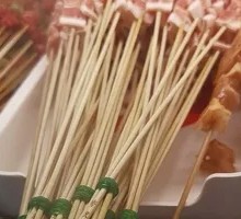 Skewered Pork with Bone