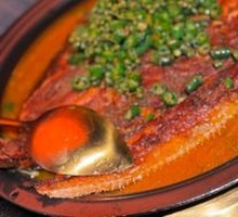 Fresh Green Pepper Spicy Grilled Fish