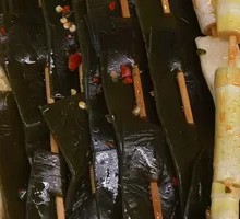 Kelp Slice Skewers