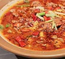 Sichuan-style Boiled Fresh Tenderloin Beef