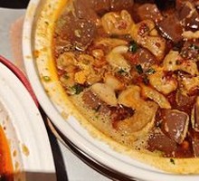 Hot Pot Blood Sausage and Intestines