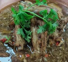 Goat Spine Hot Pot